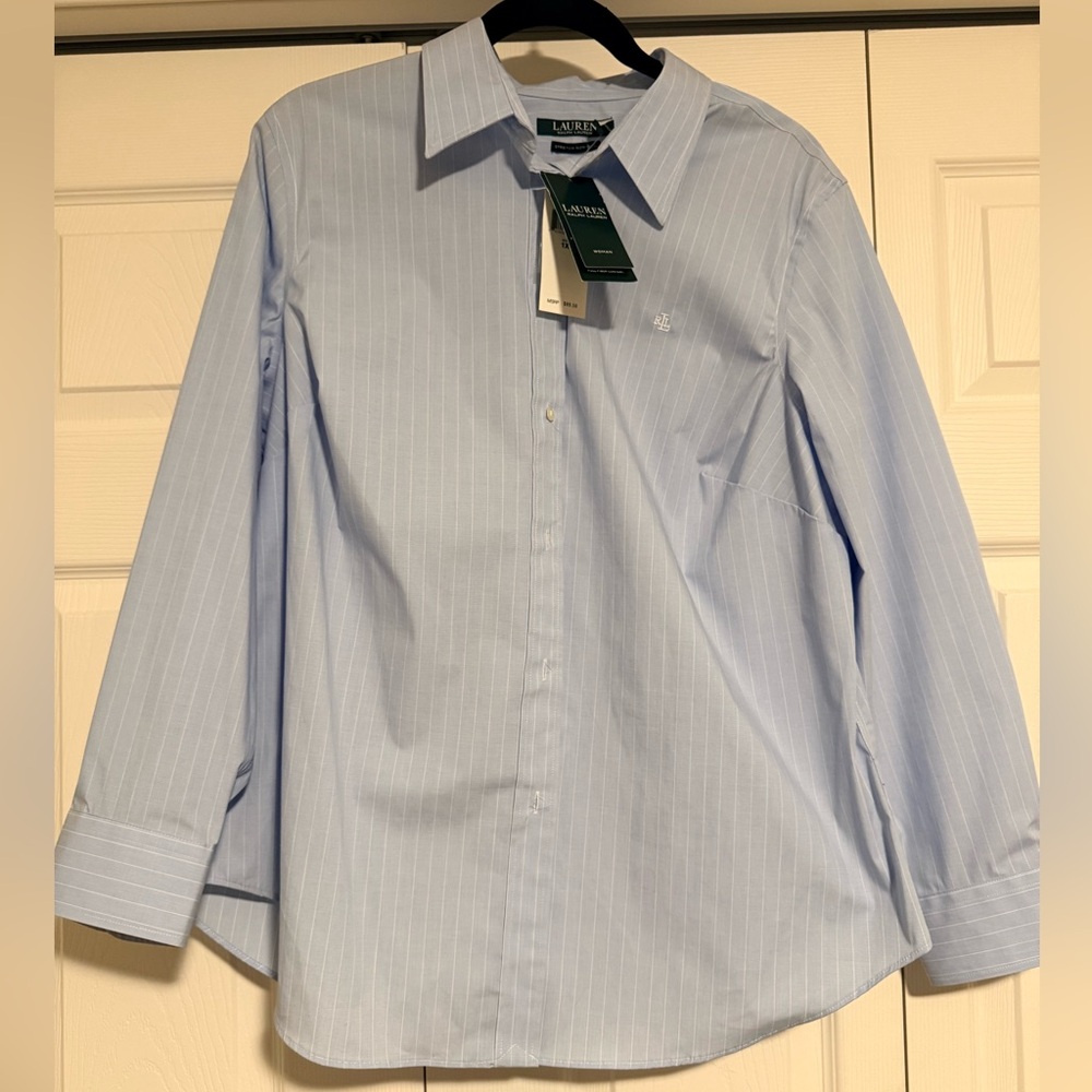 Ralph Lauren Women’s Light Blue Dress Shirt
